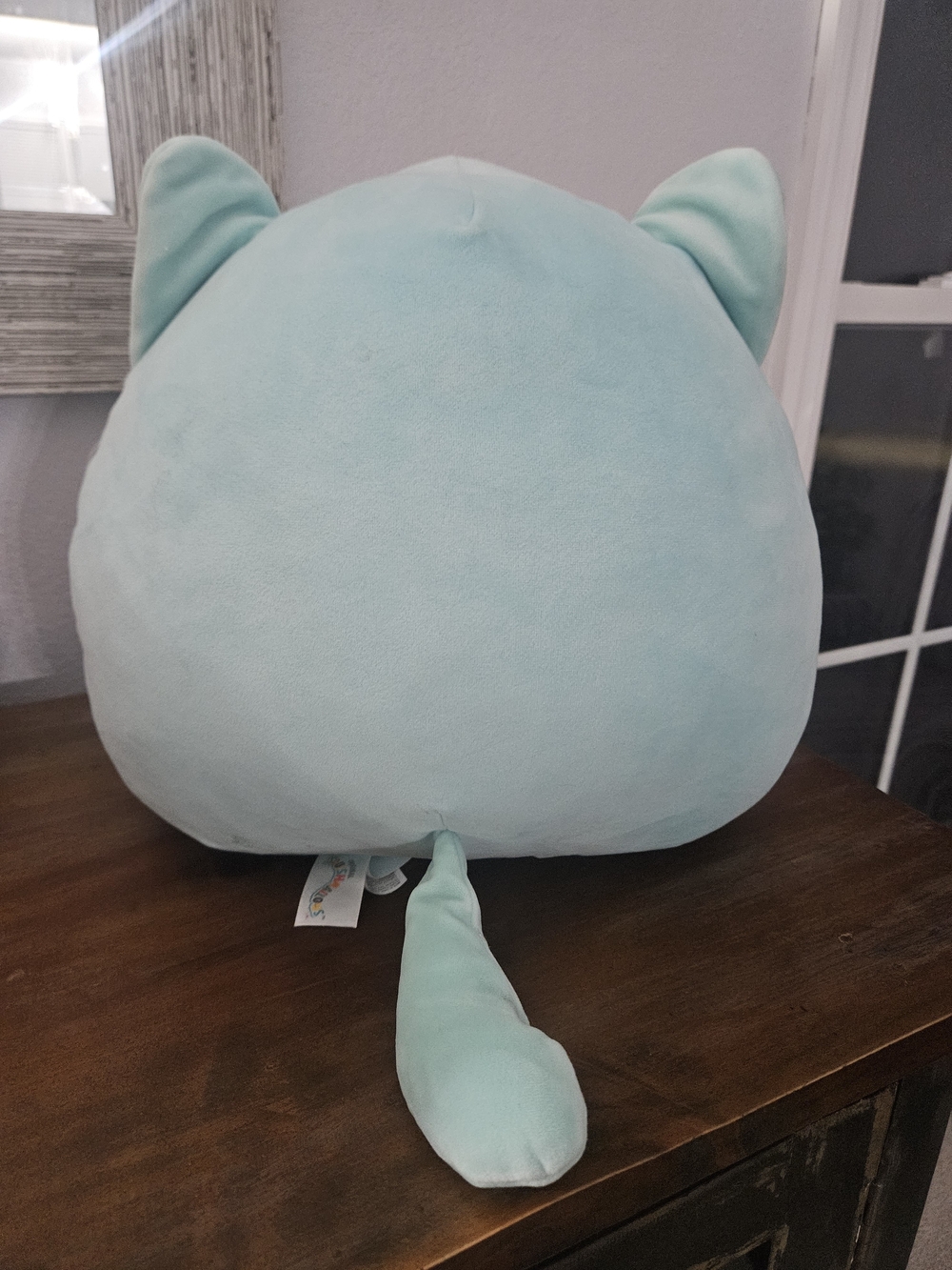 Retired Squishmallows Sigrid The Cat Plush with Pink Heart 12" - Picture 2 of 4